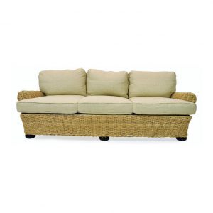 walters wicker bunfoot sofa