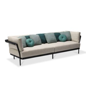 white outdoor couch
