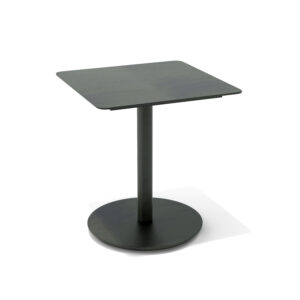 Square Side Table (18") - Solid Metal Top