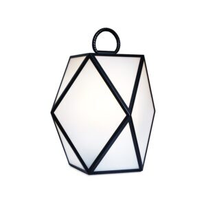 Satin Large Lantern - Battery Powered