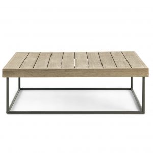 outdoor rectangular coffee table