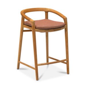 tall wooden stool