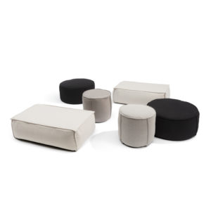 Manutti Outdoor Poufs