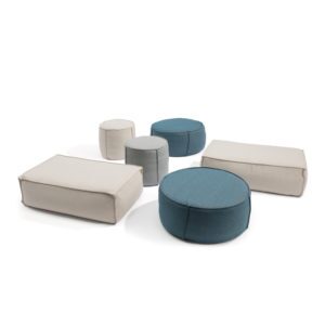 Manutti Outdoor Poufs