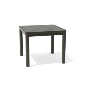Dining Table- Slatted Alum Top (36in)