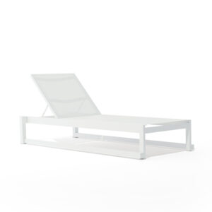 Stacking Chaise with Sled Base