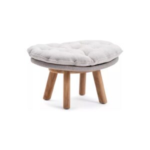 Footrest - Natural Teak & Pepper Dicord®