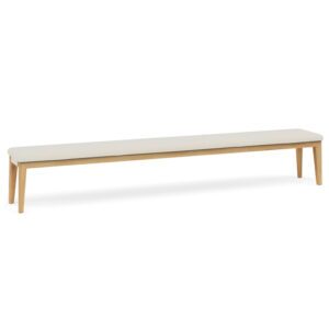 Bench (300cm / 118in) - Brushed Teak