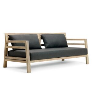 3 Seat Sofa - Pickled Teak