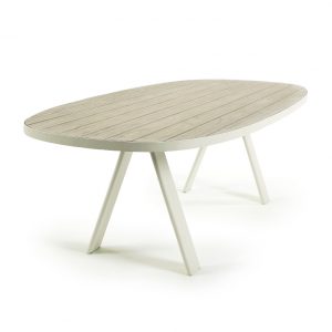 wood oval dining table 240x112