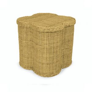 wicker end table