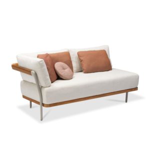 white wood outdoor sectional