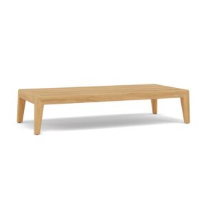 Rectangular Coffee Table (65in) - Brushed Teak