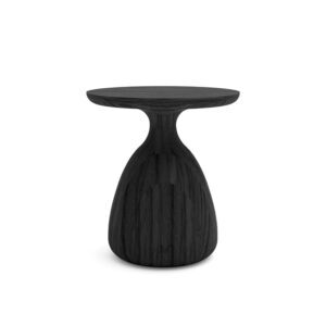 Sidetable (Ø 14in) - Scuro Teak