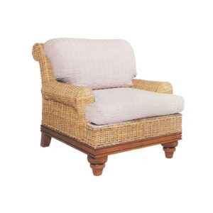Club Chair - Natural Wicker