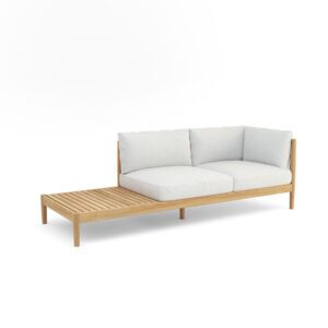 LF Chaise w/ Table