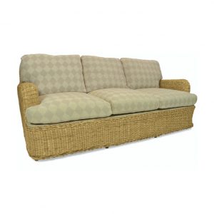 walters interior wicker sofa