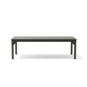 Dining Table- Slatted Alum Top (96in)