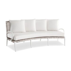outdoor furniture curved sofa
