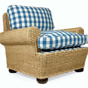 walters interior wicker Bunfoot Club Chair