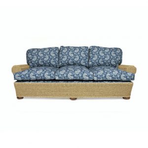 walters interior wicker sofa