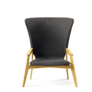 High Back Lounge Armchair