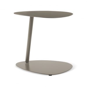 brown poolside side tables