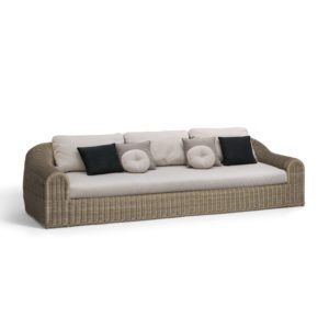 Manutti River Collection Wicker Sofa