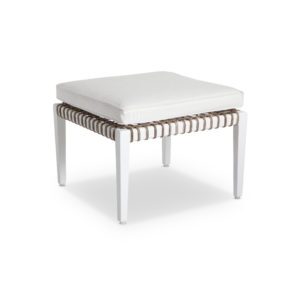 outdoor furniture curved ottoman