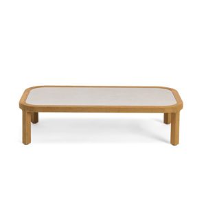 wooden coffee table