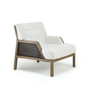 side view of armchair