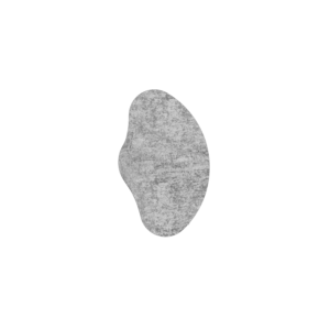 Organic Rug (223x137 cm / 88x54 in) - Anthracite