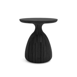 Sidetable (Ø 16in) - Scuro Teak