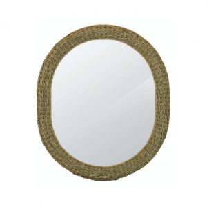 walters interior wicker mirror