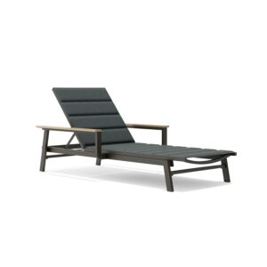 Padded Stacking Chaise with Arms