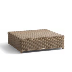 Cord Large Footstool / Sidetable