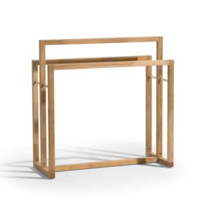 Manutti Outdoor Teak Towel Rack