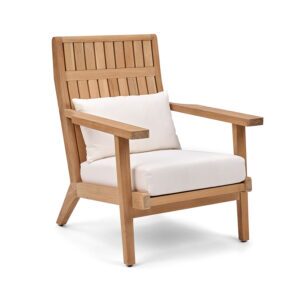 Spartan Outdoor High Back Lounge Chair