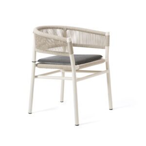 Aluminum Dining Armchair