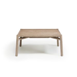 wooden coffee table square