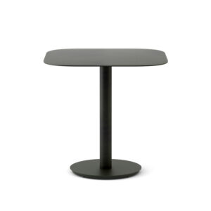 Square Dining Table (30in) - Solid Metal Top