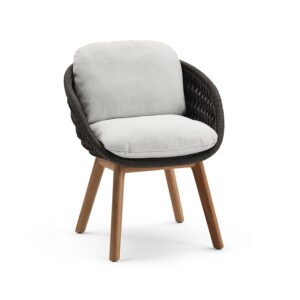 Dining Arm Chair - Natural Teak