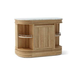 Outdoor Mini Bar Cabinet in Teak