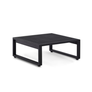 black outdoor coffee table