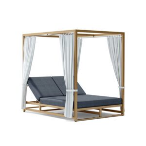 Daybed Cabana with Curtains