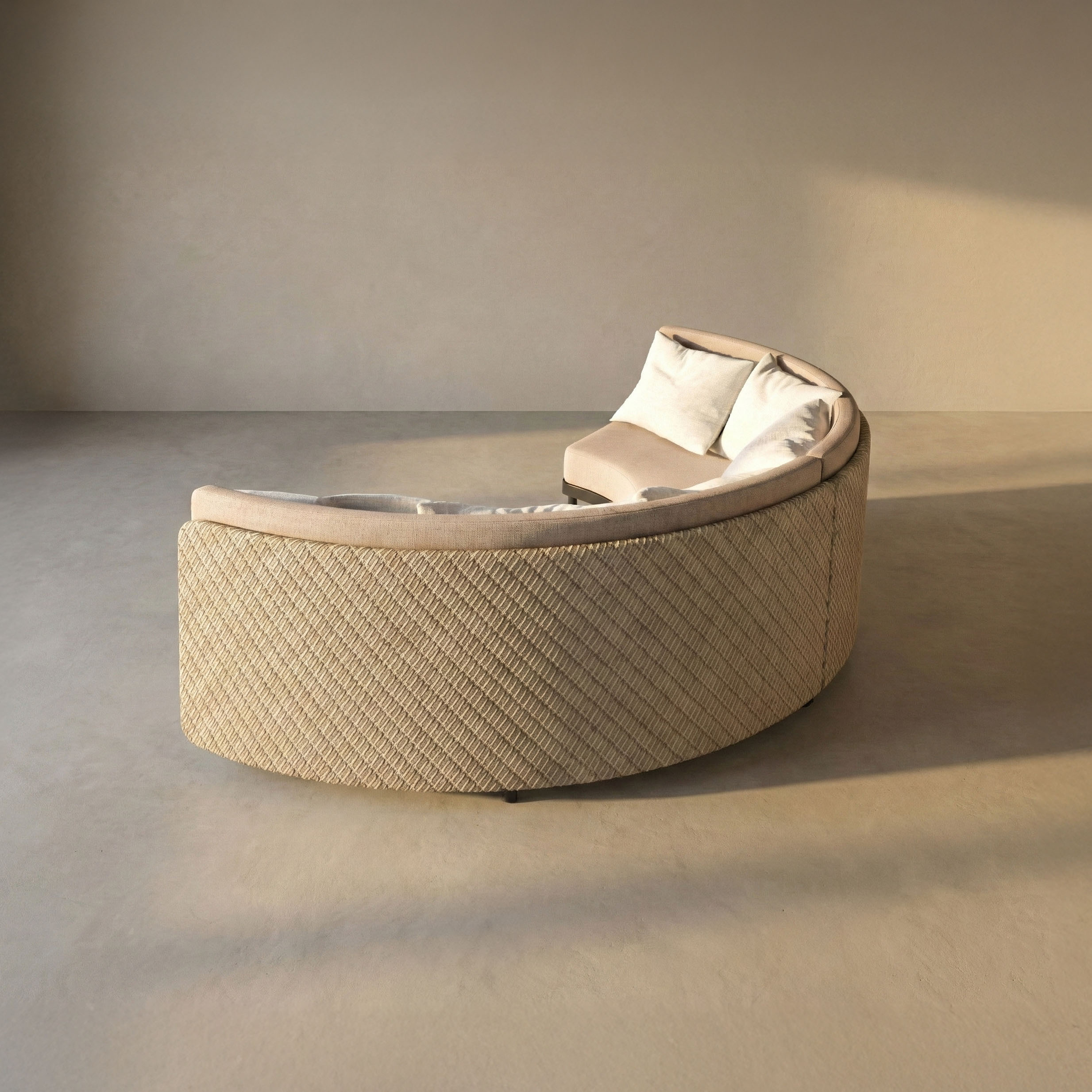 Custom Round Dining Banquette