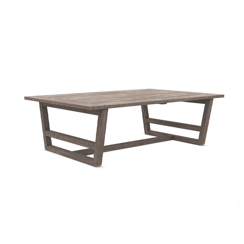 Ethimo, Costes XL Coffee Table 120x80 Pickled Teak Walters Wicker
