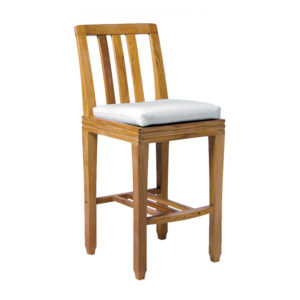 Giati Palazzio Armless Bar Chair w/ seat cushion