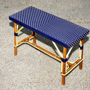 backness rattan bench outdoor furniture