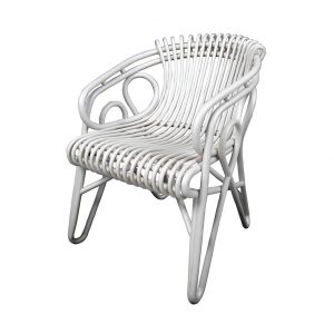 cardinal arm chair white outdoor seating